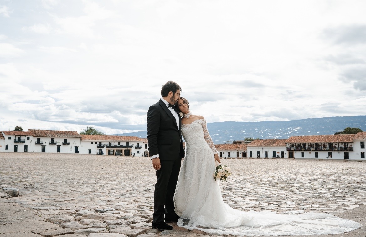 Sil y Juan durante su ceremonia