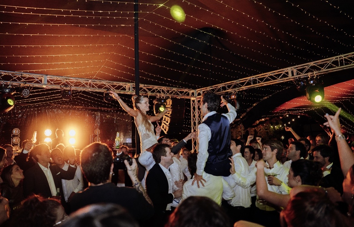 Cierre de la fiesta de Agus y Fede